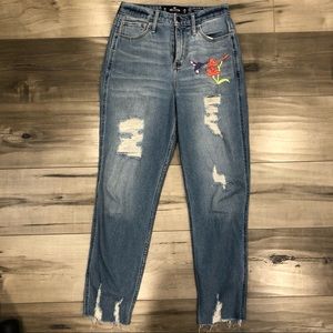 High rise mom jeans